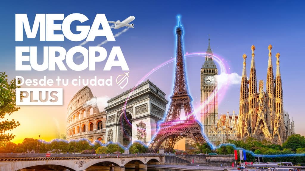 Mega Europa desde tu Ciudad Plus