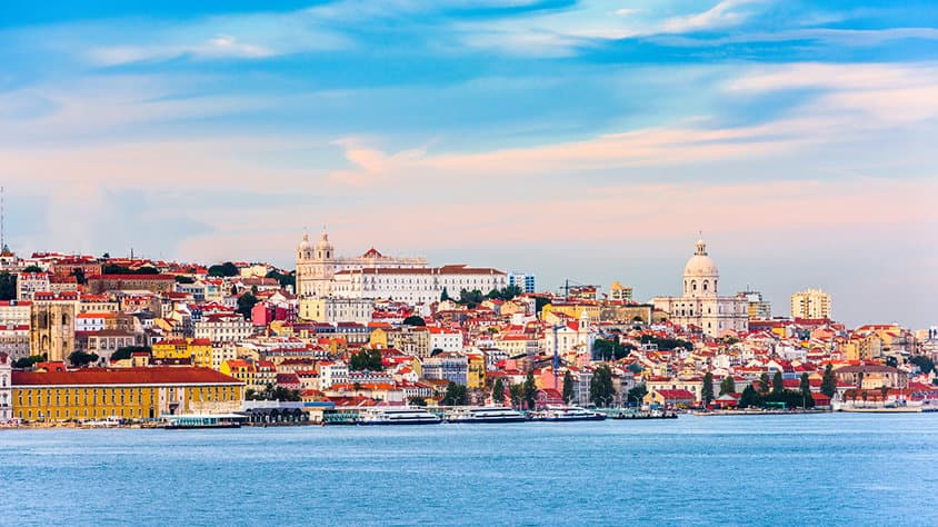 Lisboa, Madrid, Paris, Alpes e Italia