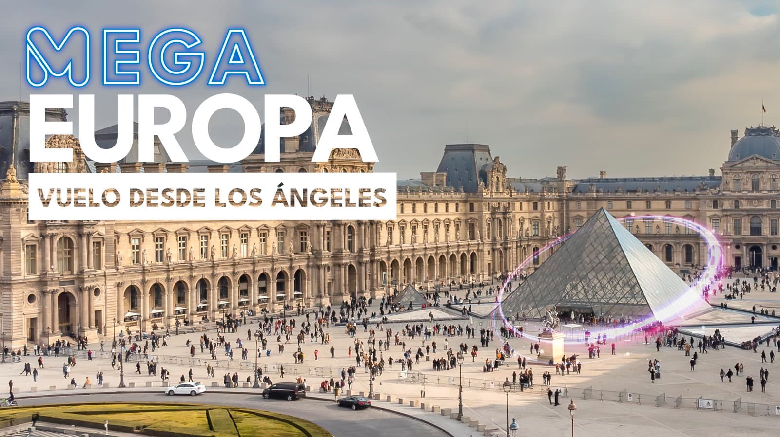 Mega Europa Vuelo desde Los Ángeles