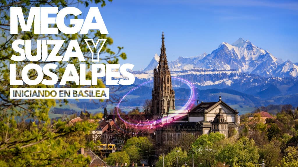 Mega Suiza y los Alpes Iniciando en Basilea