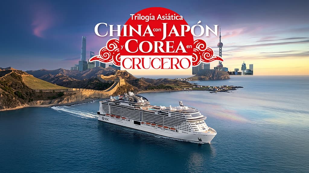 Trilogía Asiática: China Con Japón y Corea en Crucero