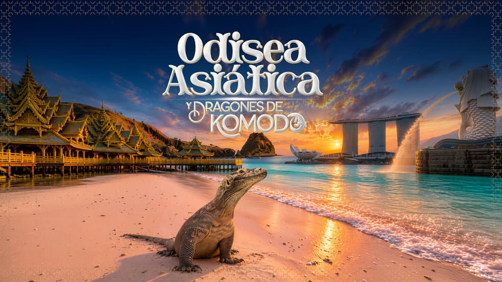Odisea Asiática Y Dragones de Komodo