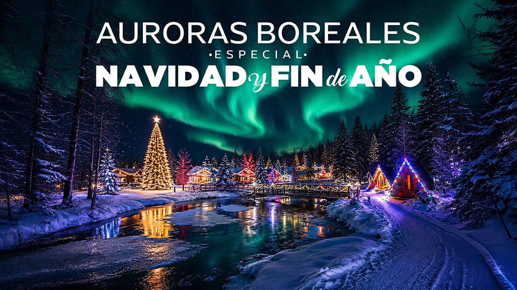 Auroras Boreales Especial Navidad y Fin de Año