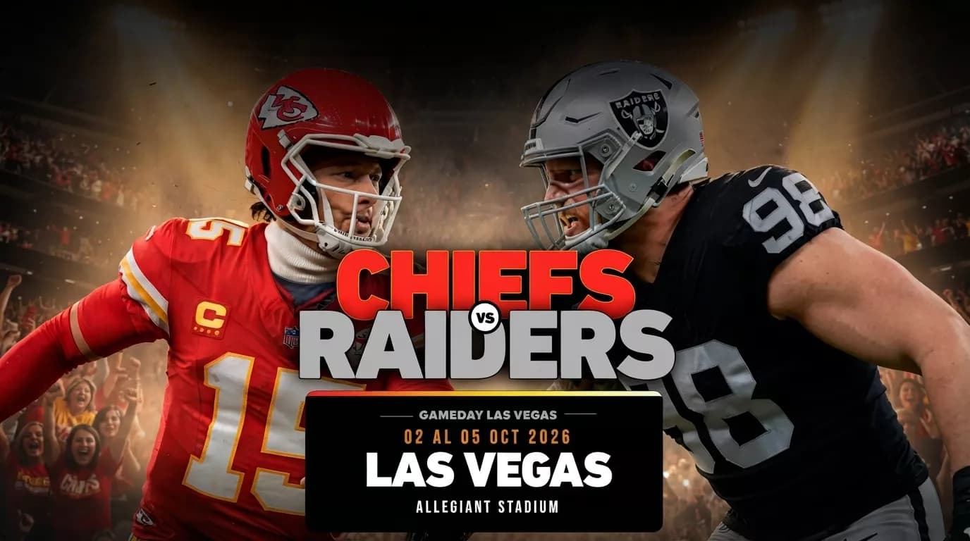 Chiefs vs Raiders 2026