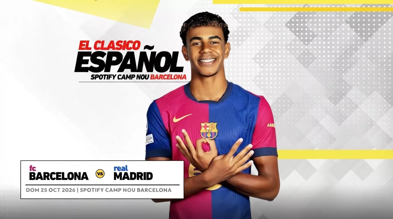 FC Barcelona VS Real Madrid 2026